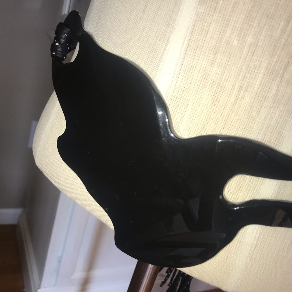 One of a kind, by Vigneri (82) Black Lucite Belt - Picture 7 of 8